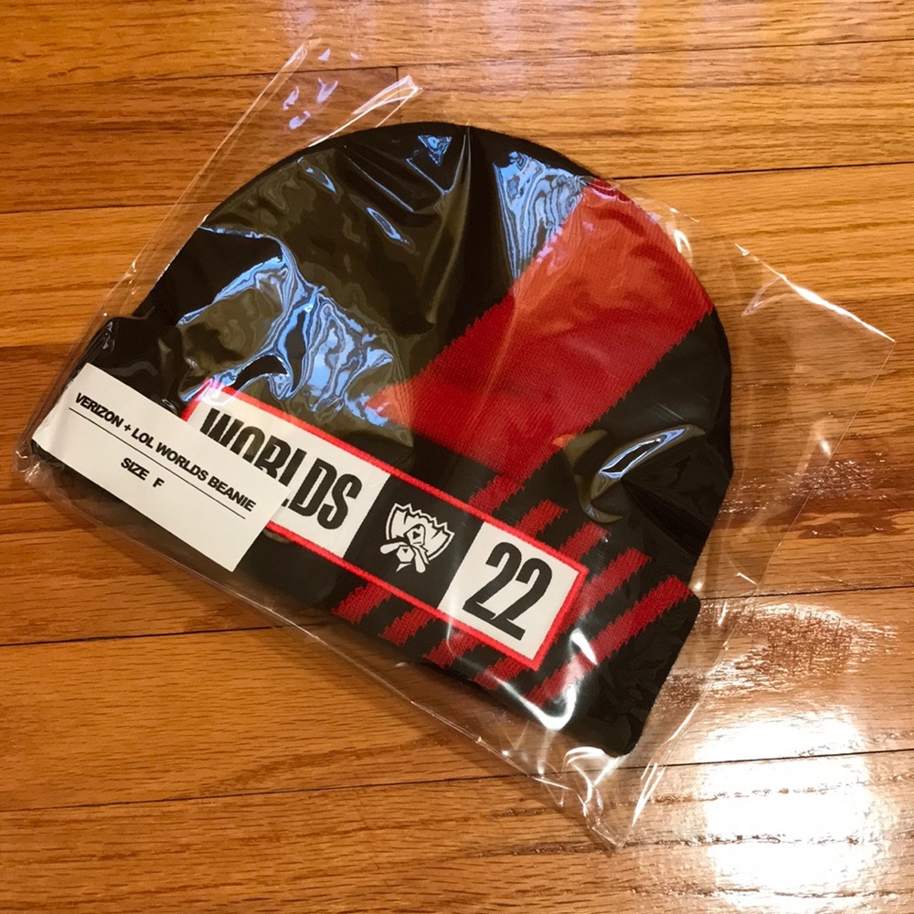 Authentic 2022 League of Legends Worlds LOL Hat Beanie Unisex